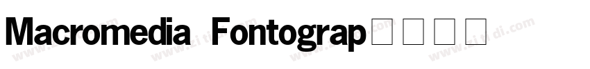 Macromedia Fontograp字体转换